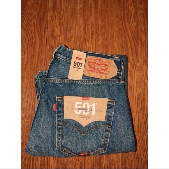 Levi's Other - Levi’s 501 Straight Leg Jeans